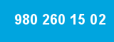 980 260 15 02